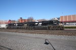 NS 7229 leads train 39G east